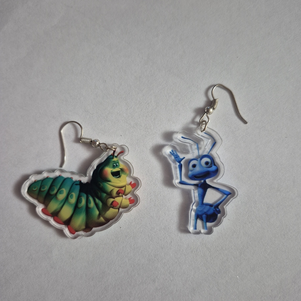 Colorful Cartoon Character Earrings